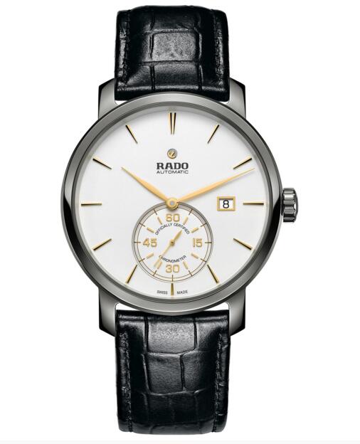 Buy Luxury Replica Rado DiaMaster Petite Seconde Automatic COSC 773.6053.3.401 watch